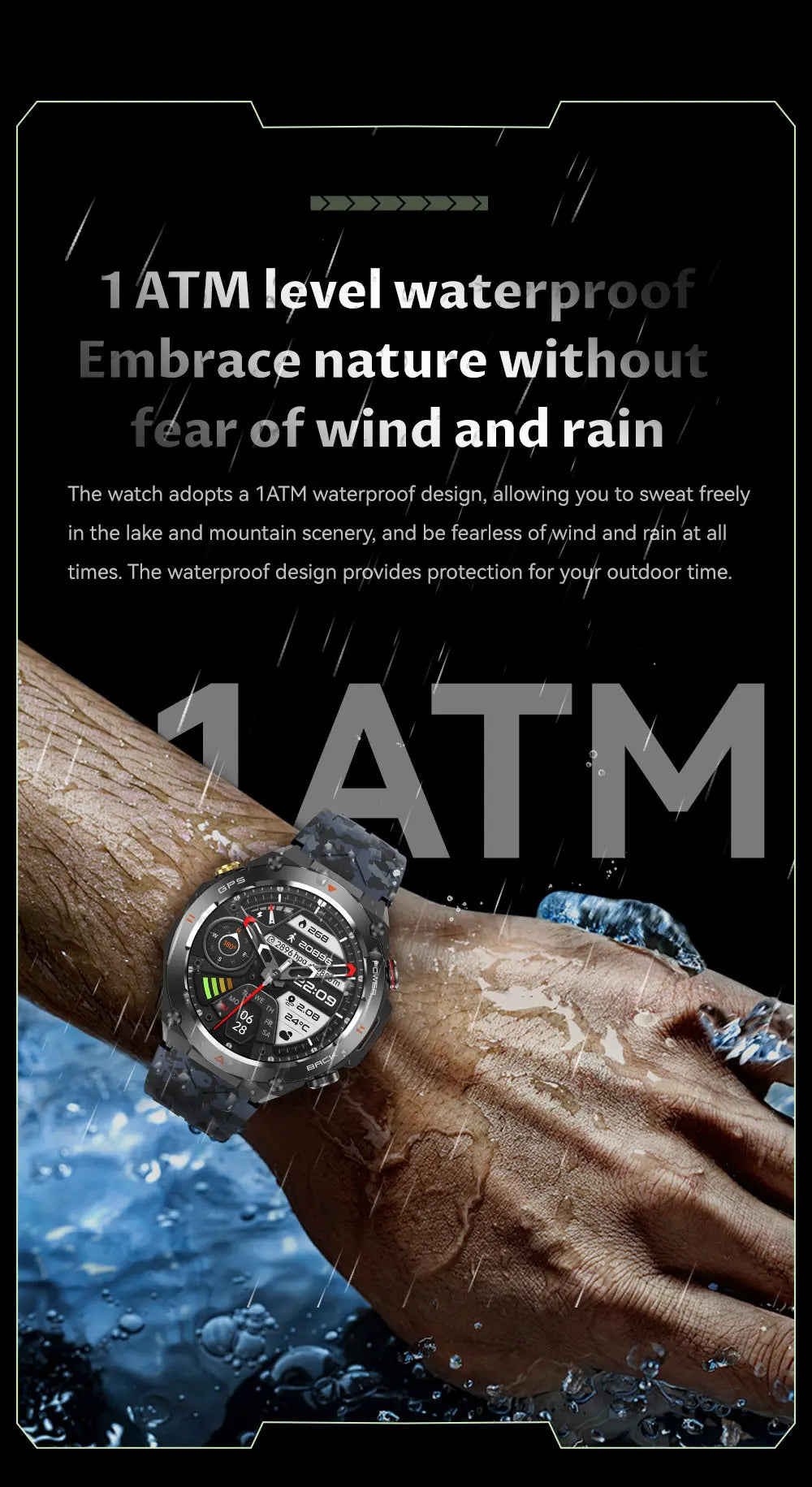 2025 Xiaomi GPS Sports Smartwatch – Waterproof with Bluetooth Call