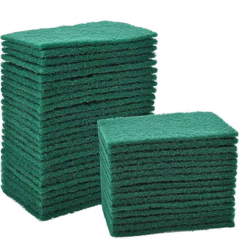 10/20/30pcs Non-Scratch Kitchen Scrub Pads – Reusable Dish & Pot Cleaners
