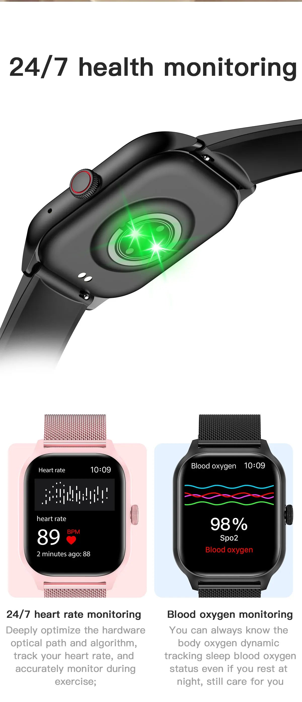 LEMFO LT10 Bluetooth Smartwatch 2024 – Fitness & Call Tracker