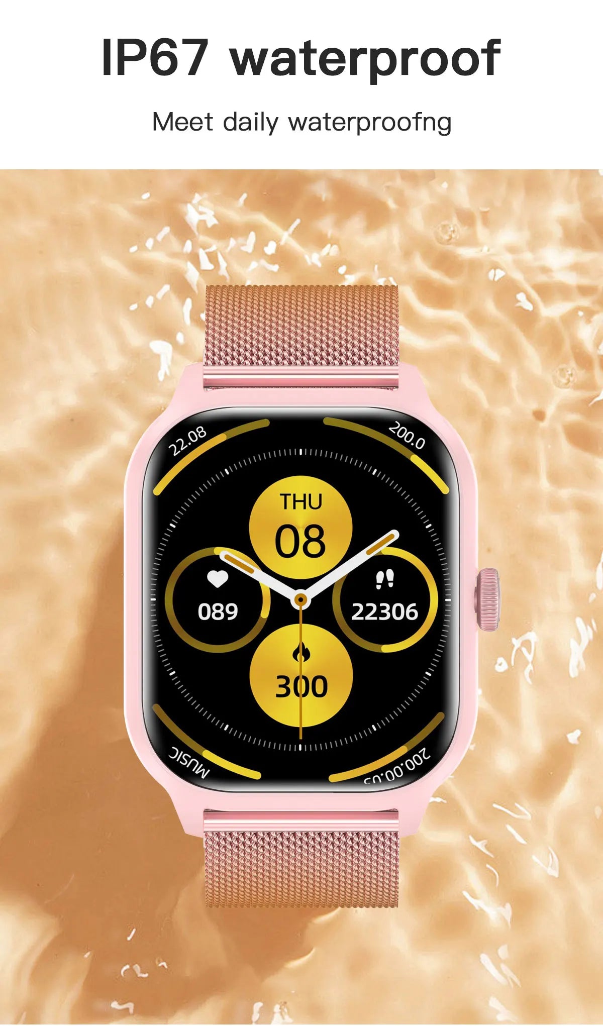 LEMFO LT10 Bluetooth Smartwatch 2024 – Fitness & Call Tracker
