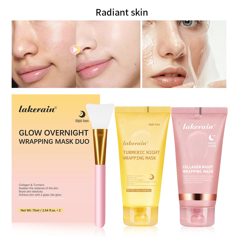 Korean Deep Collagen Peel Off Face Mask Overnight Care