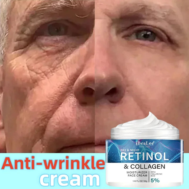 Retinol Anti-Wrinkle Cream for Men – Collagen & Firming