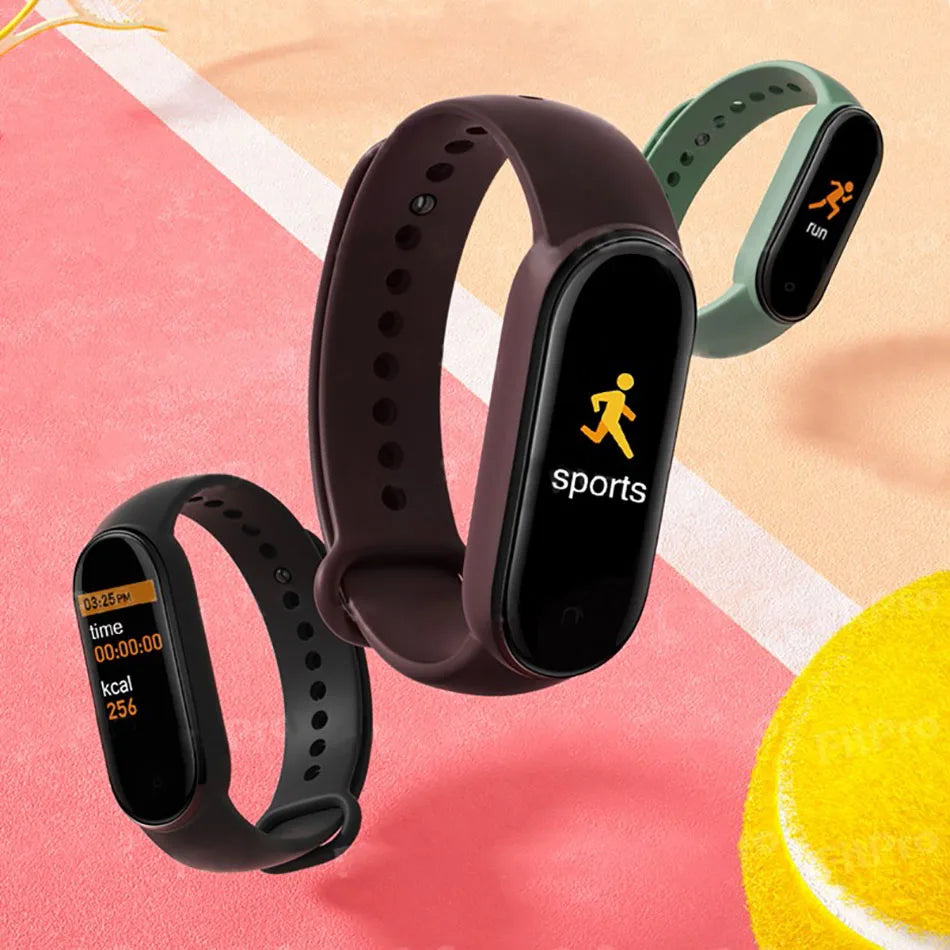M6 Fitness Smartwatch with Heart & BP Monitor