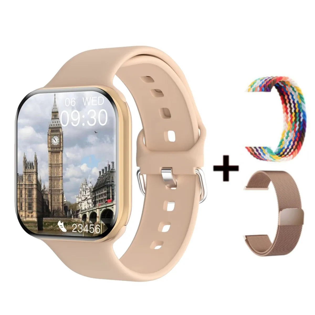Smart Watch Series 10 HD Screen GPS NFC BT Call