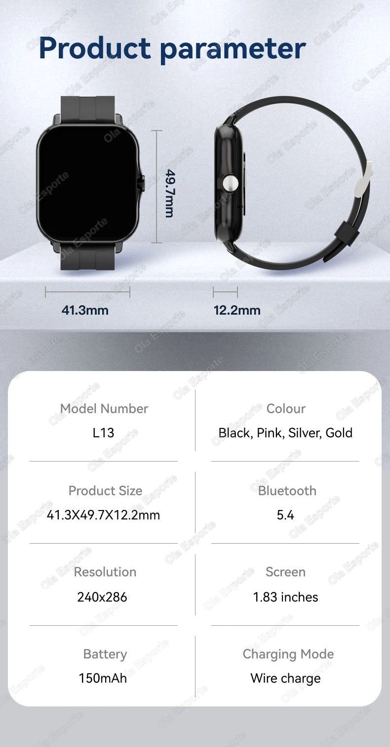 1.83" Smartwatch for Xiaomi