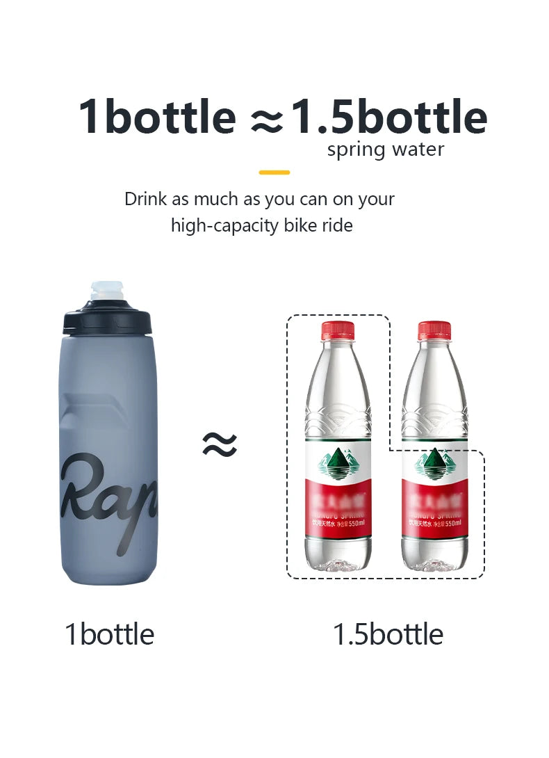 Rapha Cycling Water Bottle – 620/750ml Leak-Proof Sports Kettle