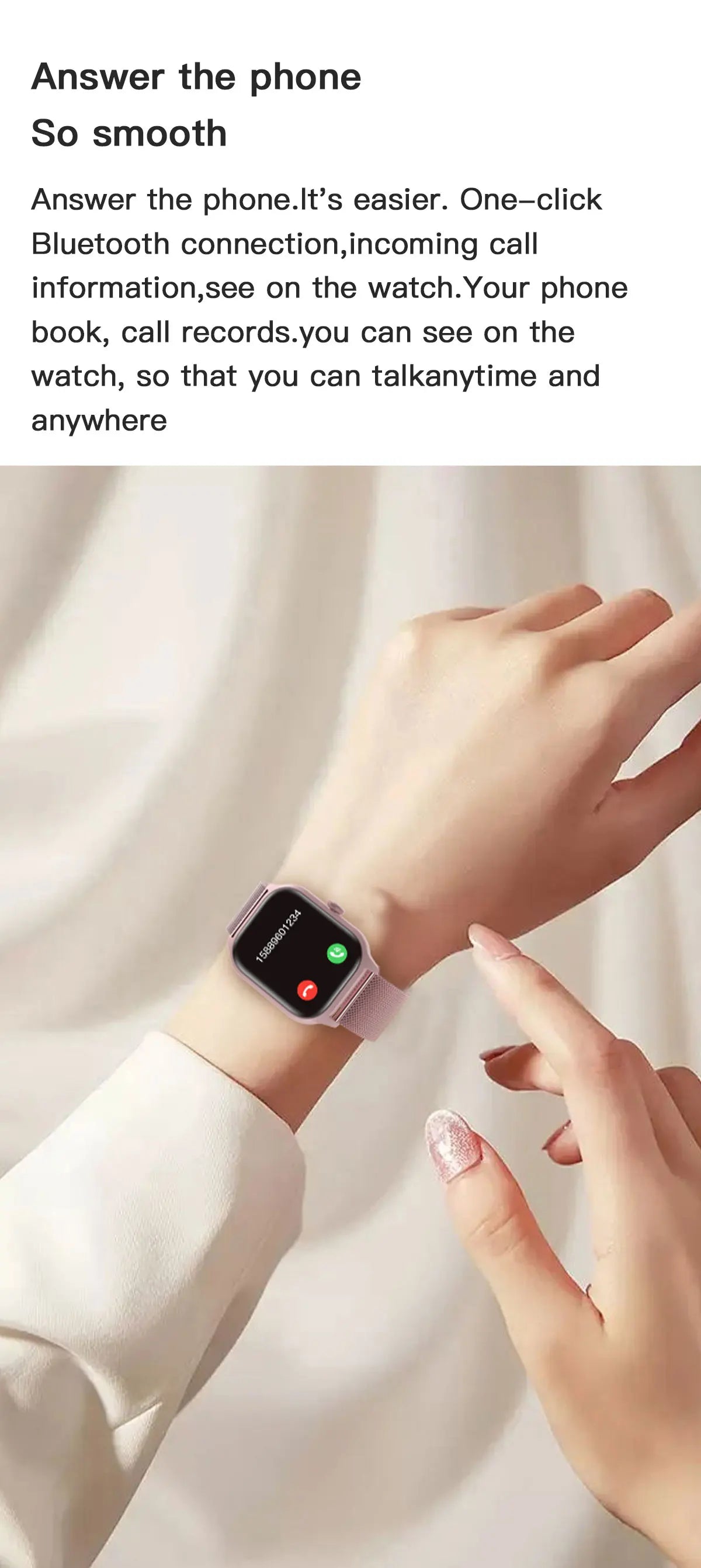 LEMFO LT10 Bluetooth Smartwatch 2024 – Fitness & Call Tracker