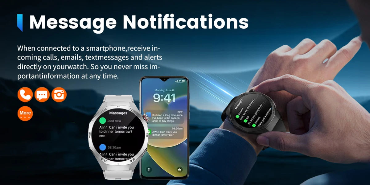 2025 Huawei GT5 Pro Smartwatch – HD AMOLED, GPS, Heart Rate