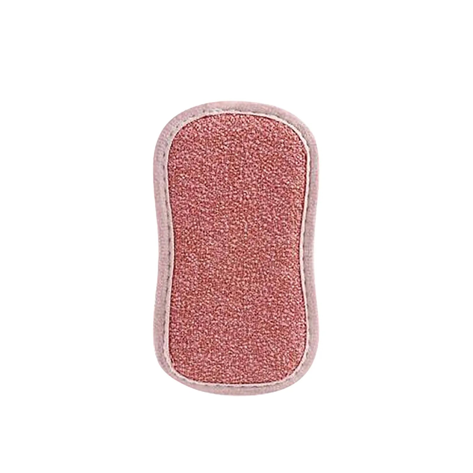 Reusable Double-Sided Microfiber Dishwashing Sponge