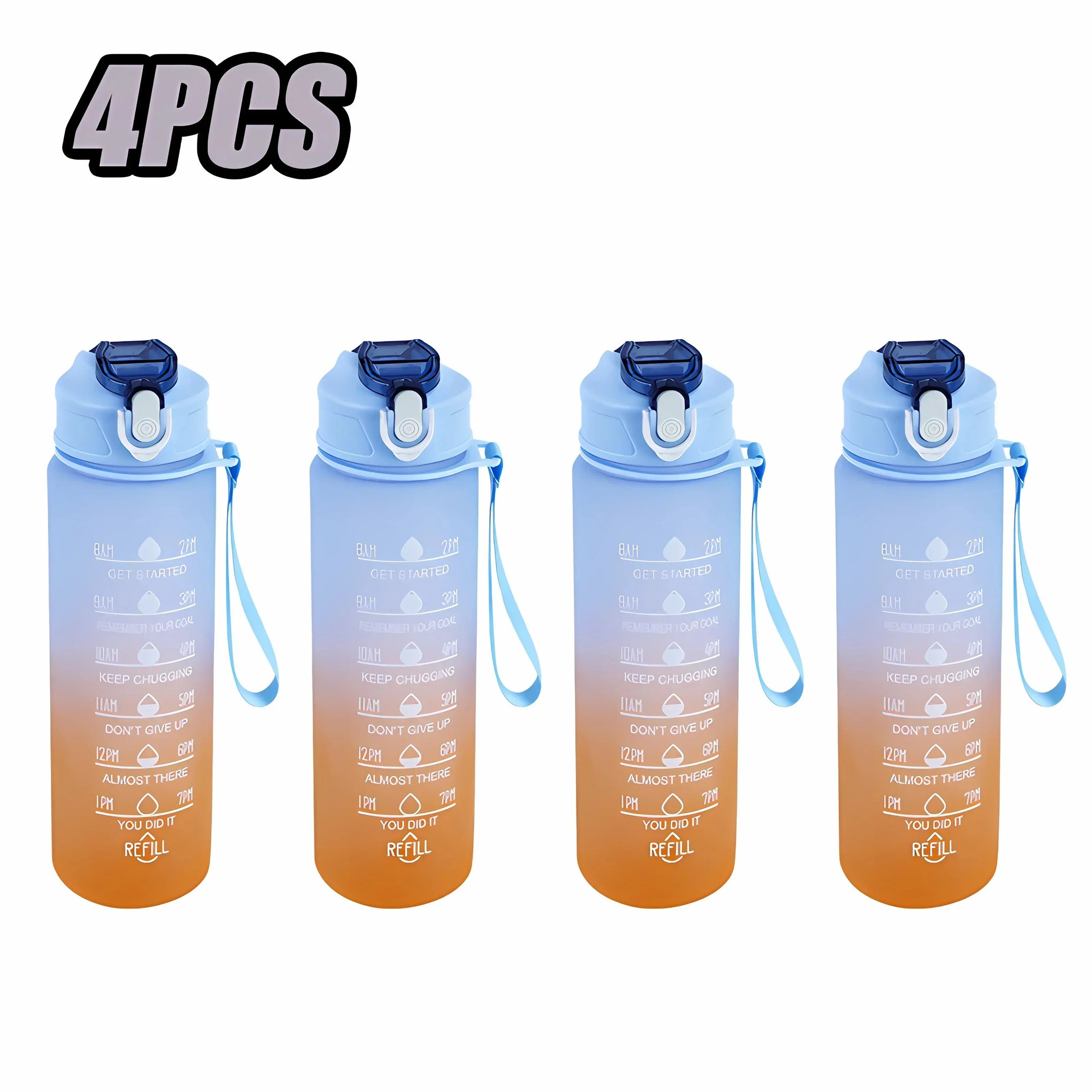 750ml Gradient Sports Water Bottle – Straw Cup, Heat-Resistant