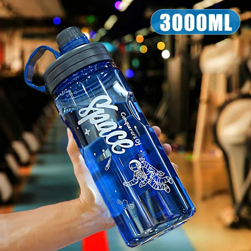 2L/3L Large Capacity Sports Water Bottle with Filter – BPA-Free