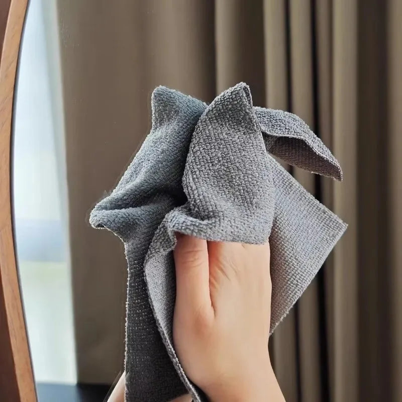 Reusable Microfiber Cleaning Cloth Roll for Kitchen Household Use