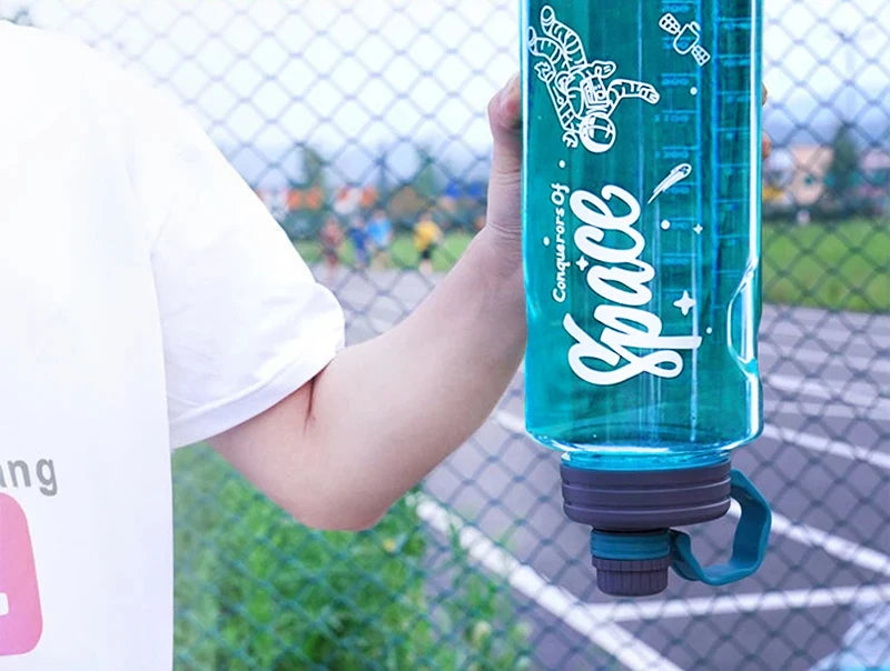 2L/3L Large Capacity Sports Water Bottle with Filter – BPA-Free