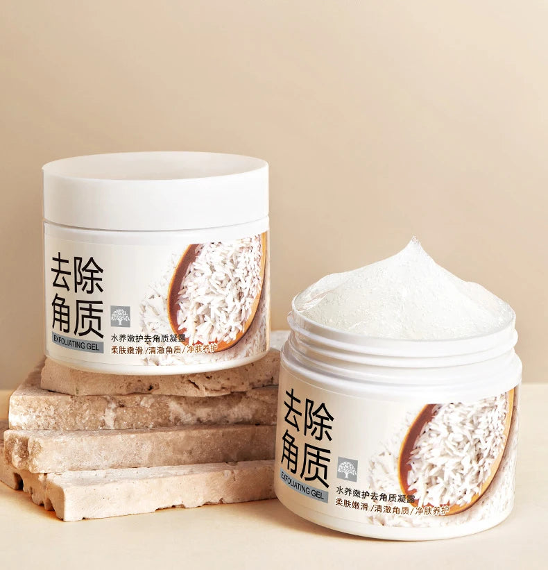 BIOAQUA White Rice Exfoliating Gel – Moisturizing Facial Scrub
