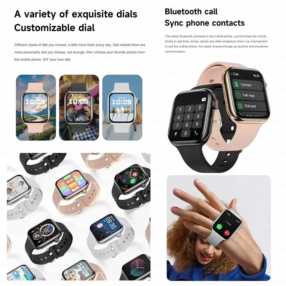 Smart Watch Series 10 HD Screen GPS NFC BT Call