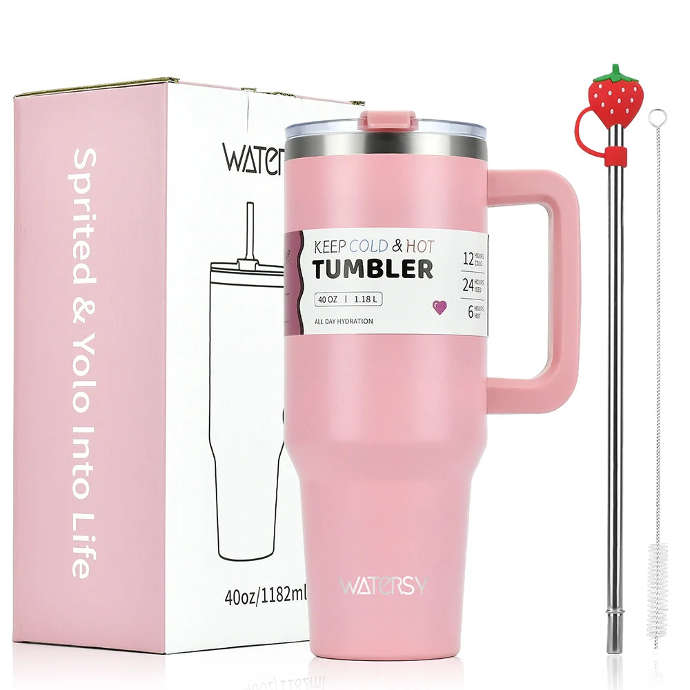 30oz/40oz Stainless Steel Thermal Tumbler Mug