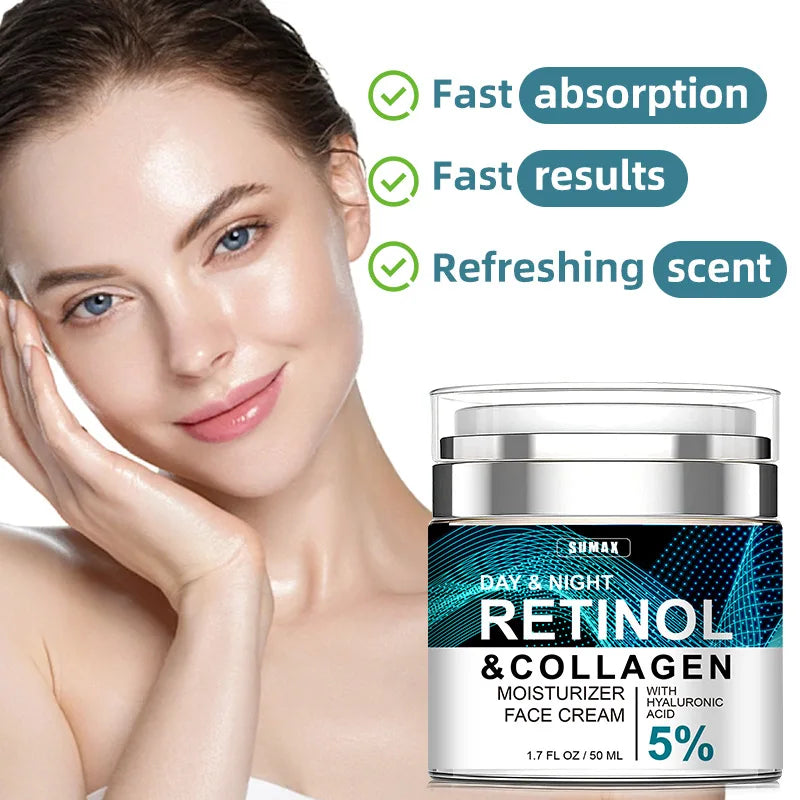 Retinol Anti Aging Face Cream Moisturizing Wrinkle Remover