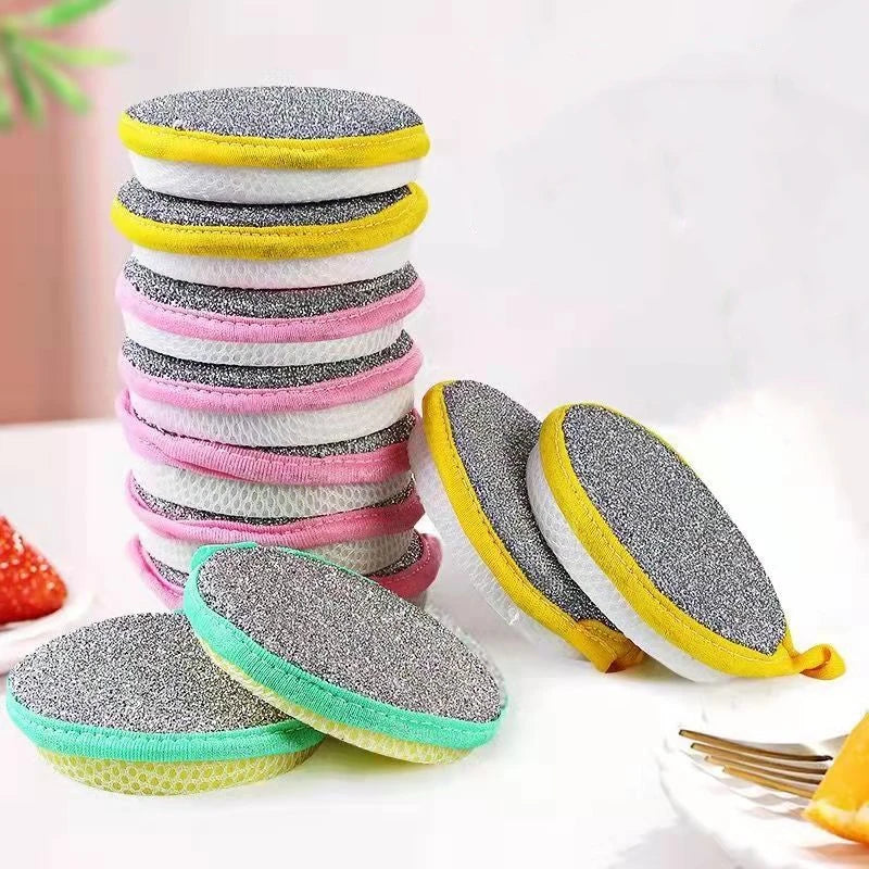 3/5/10PCS Double-Sided Dishwashing Sponges