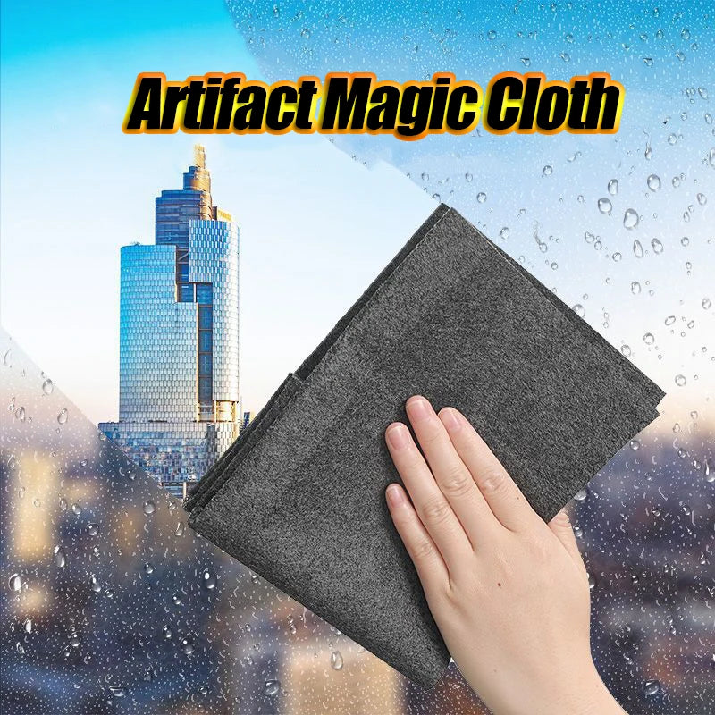 Thicker Magic Microfiber Cleaning Cloth – No-Trace Glass Towel