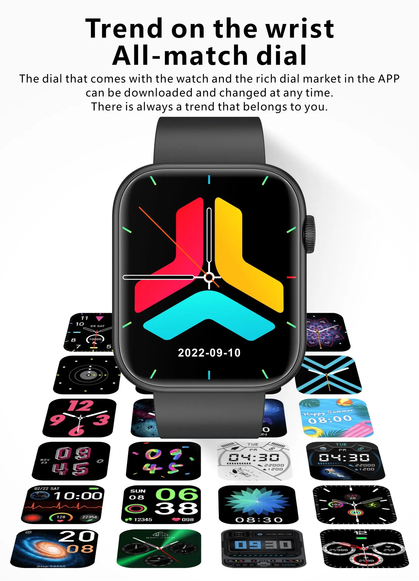 LIGE Bluetooth Call Smartwatch – Unisex Fitness & Health Tracker