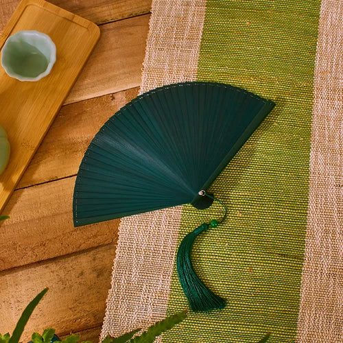 Chinese Style Bamboo Folding Fan Portable Retro Hand Fan