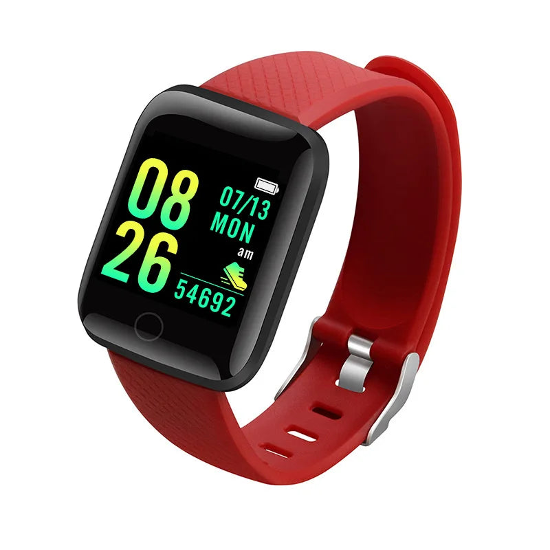 Smartwatch Men Women Fitness Tracker Message Call Compatible