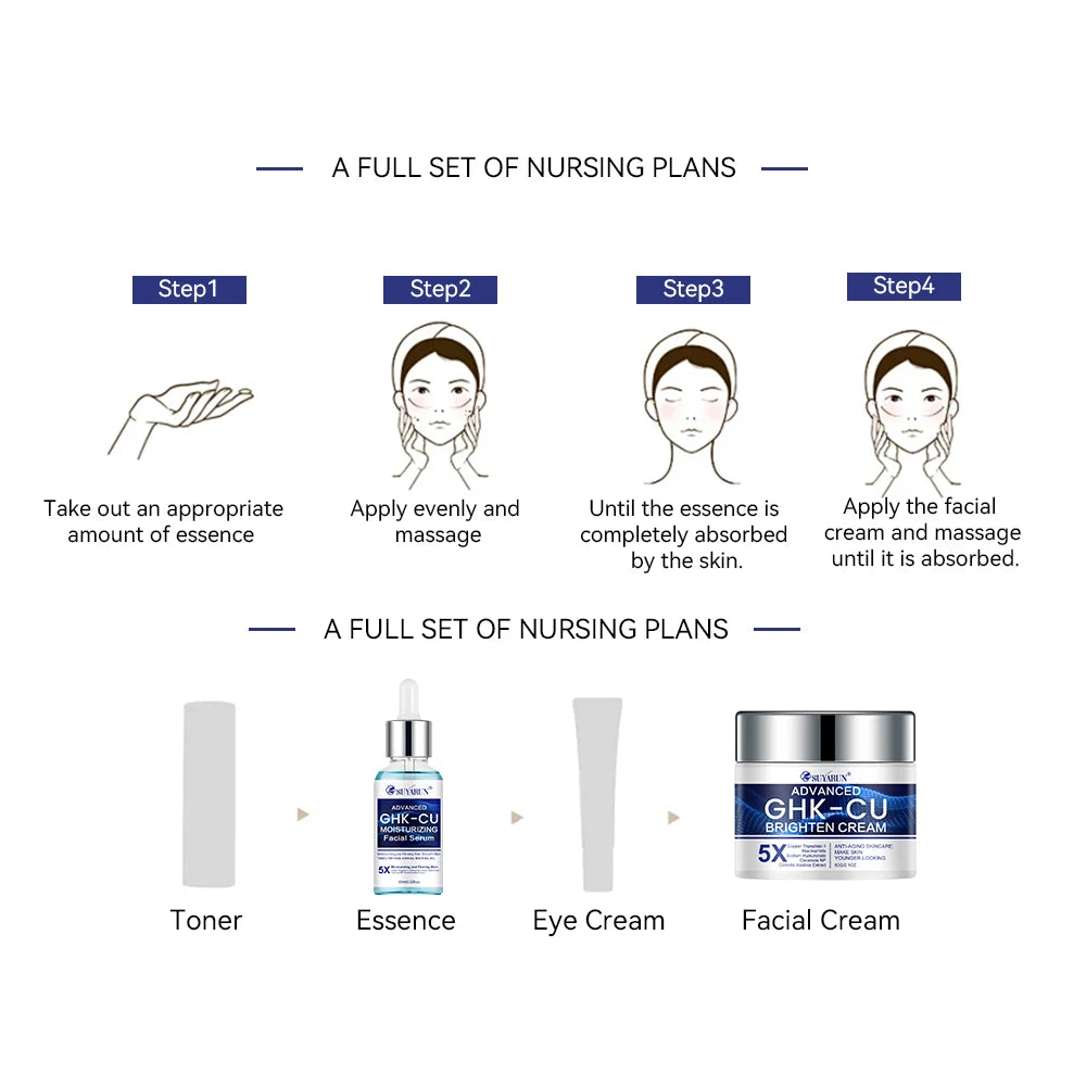 Anti Aging Face Cream and Serum Firming Moisturizing Care