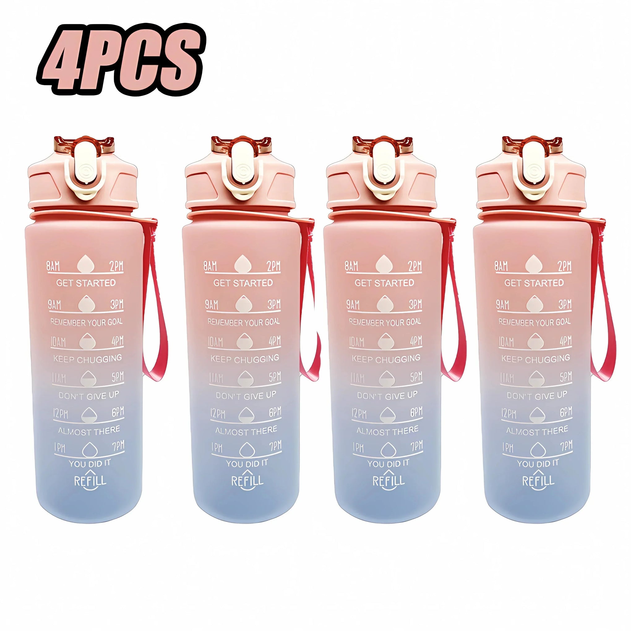 750ml Gradient Sports Water Bottle – Straw Cup, Heat-Resistant