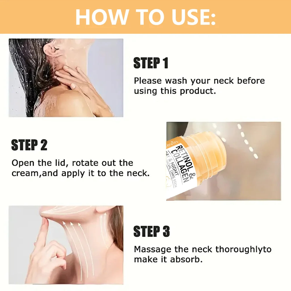 Retinol Collagen Neck Cream Firming Lifting Moisturizing Skin Care