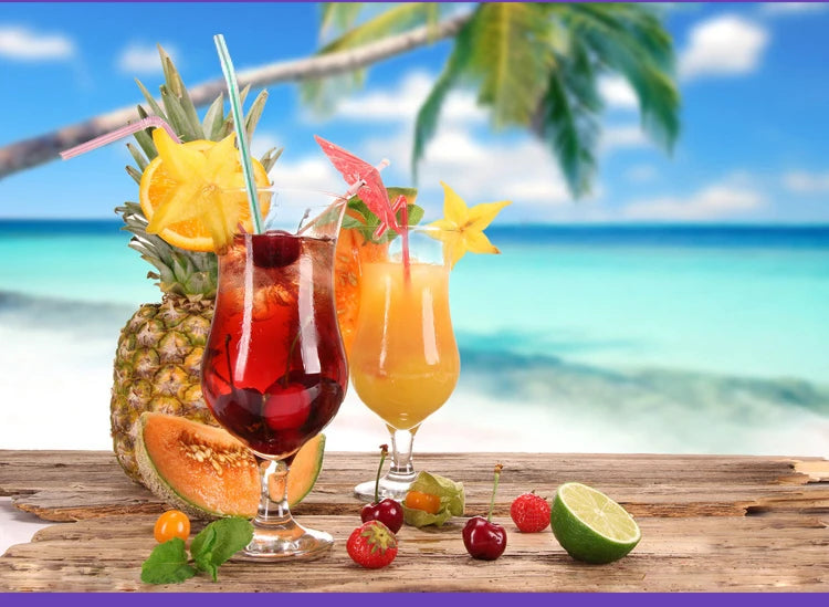 50–3000pcs Multicolor Drinking Straws – Party & Beverage Use
