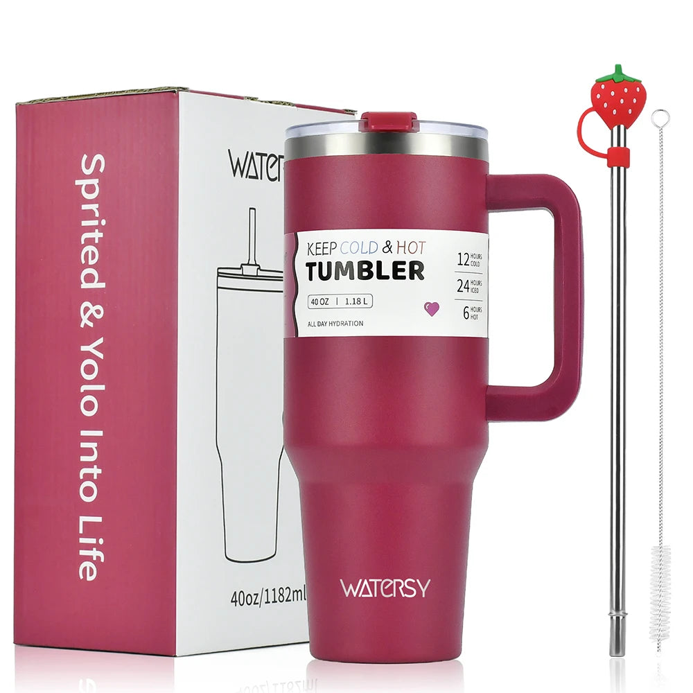 30oz/40oz Stainless Steel Thermal Tumbler Mug