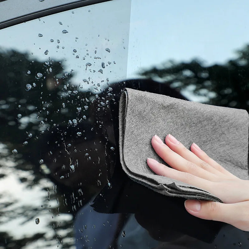 Thicker Magic Microfiber Cleaning Cloth – No-Trace Glass Towel