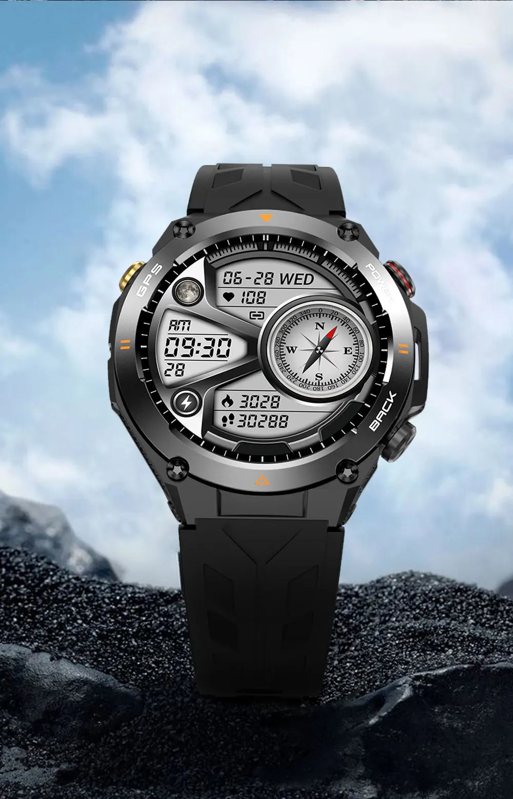 2025 Xiaomi GPS Sports Smartwatch – Waterproof with Bluetooth Call