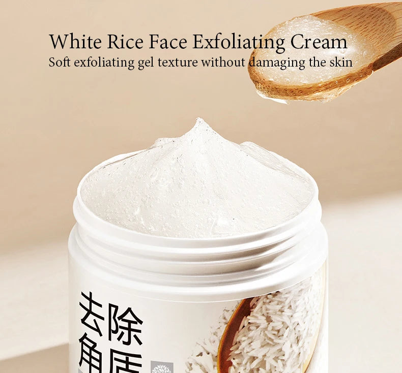 BIOAQUA White Rice Exfoliating Gel – Moisturizing Facial Scrub
