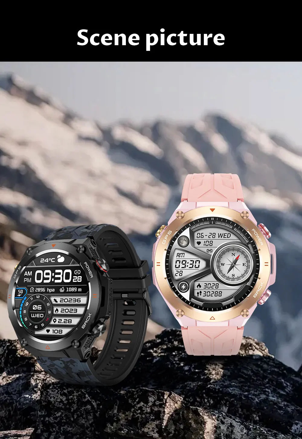 2025 Xiaomi GPS Sports Smartwatch – Waterproof with Bluetooth Call