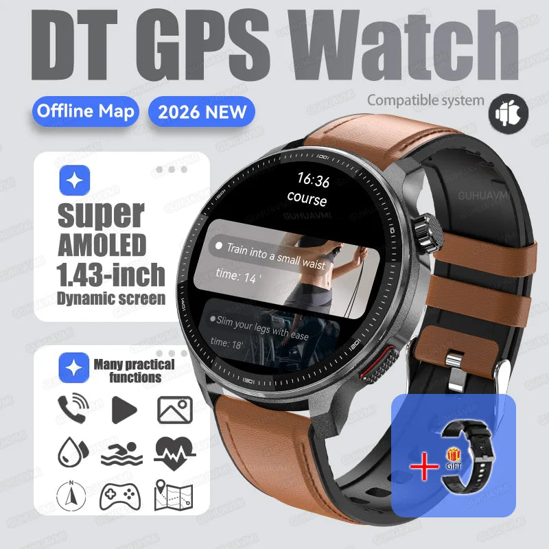 4G GPS Smartwatch Offline Maps App Market Waterproof Sports