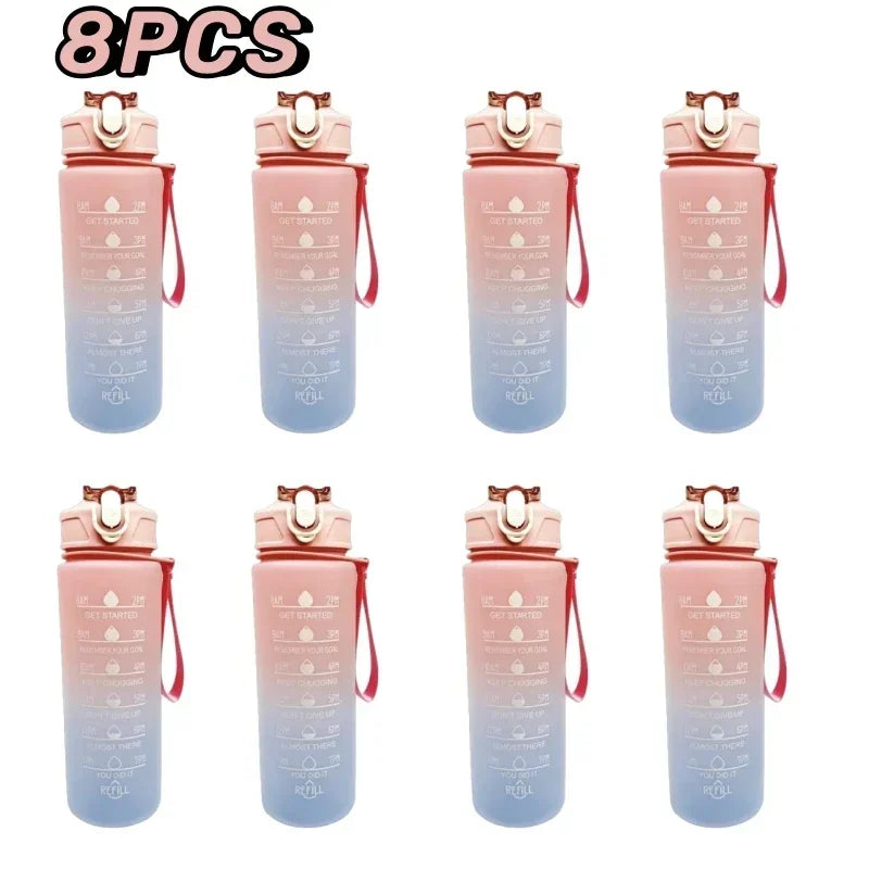 750ml Gradient Sports Water Bottle – Straw Cup, Heat-Resistant