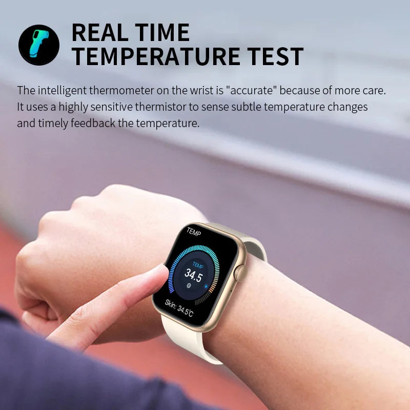 LIGE Bluetooth Call Smartwatch – Unisex Fitness & Health Tracker