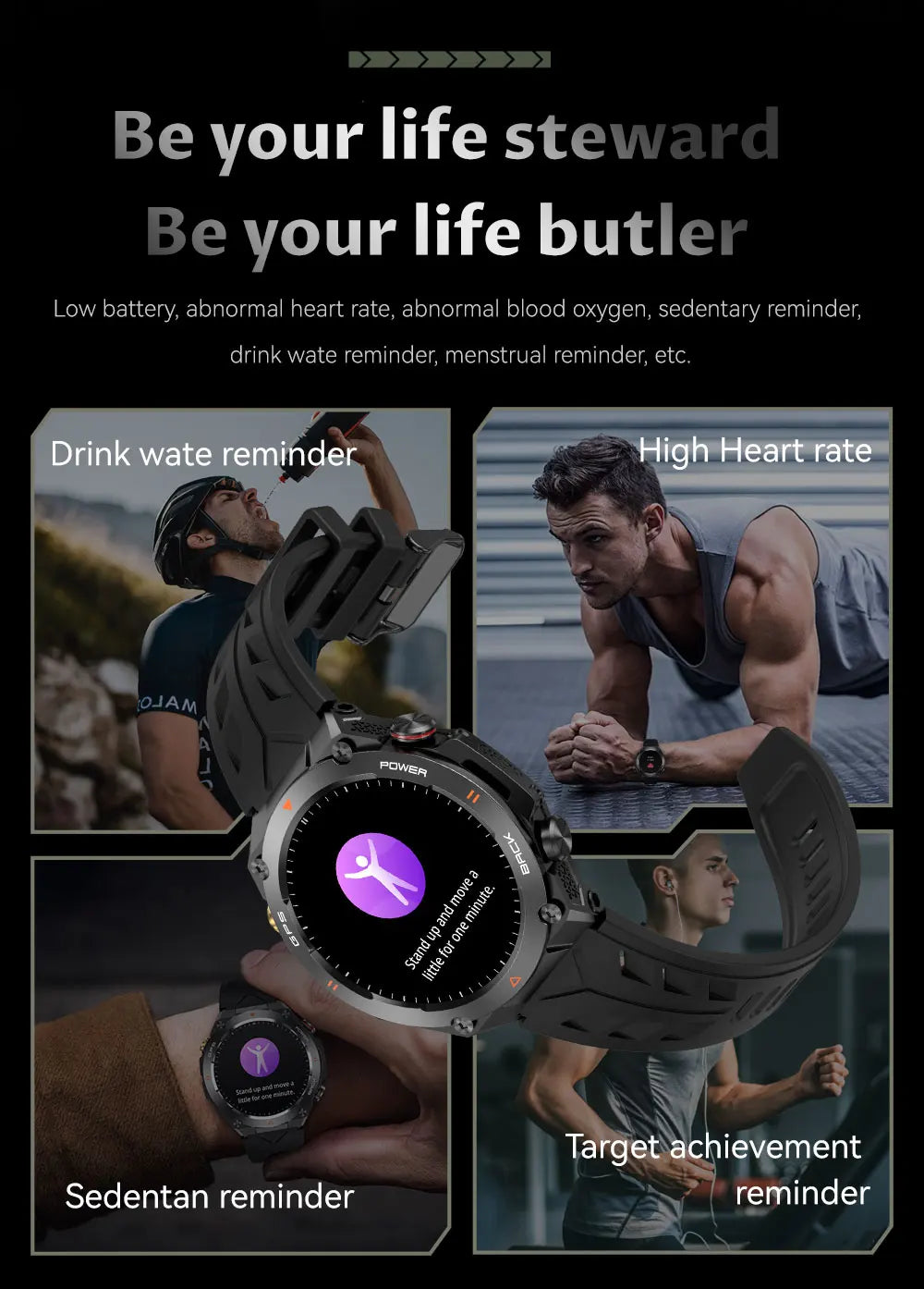 2025 Xiaomi GPS Sports Smartwatch – Waterproof with Bluetooth Call