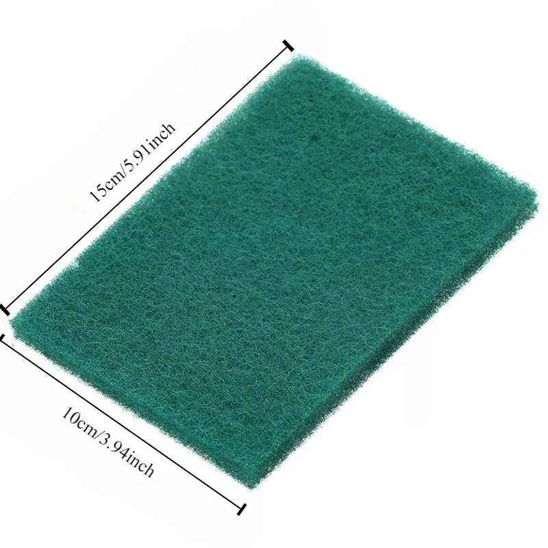 10/20/30pcs Non-Scratch Kitchen Scrub Pads – Reusable Dish & Pot Cleaners