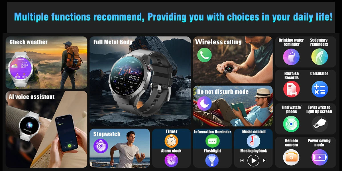 2025 Huawei GT5 Pro Smartwatch – HD AMOLED, GPS, Heart Rate