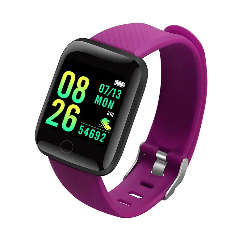 Smartwatch Men Women Fitness Tracker Message Call Compatible