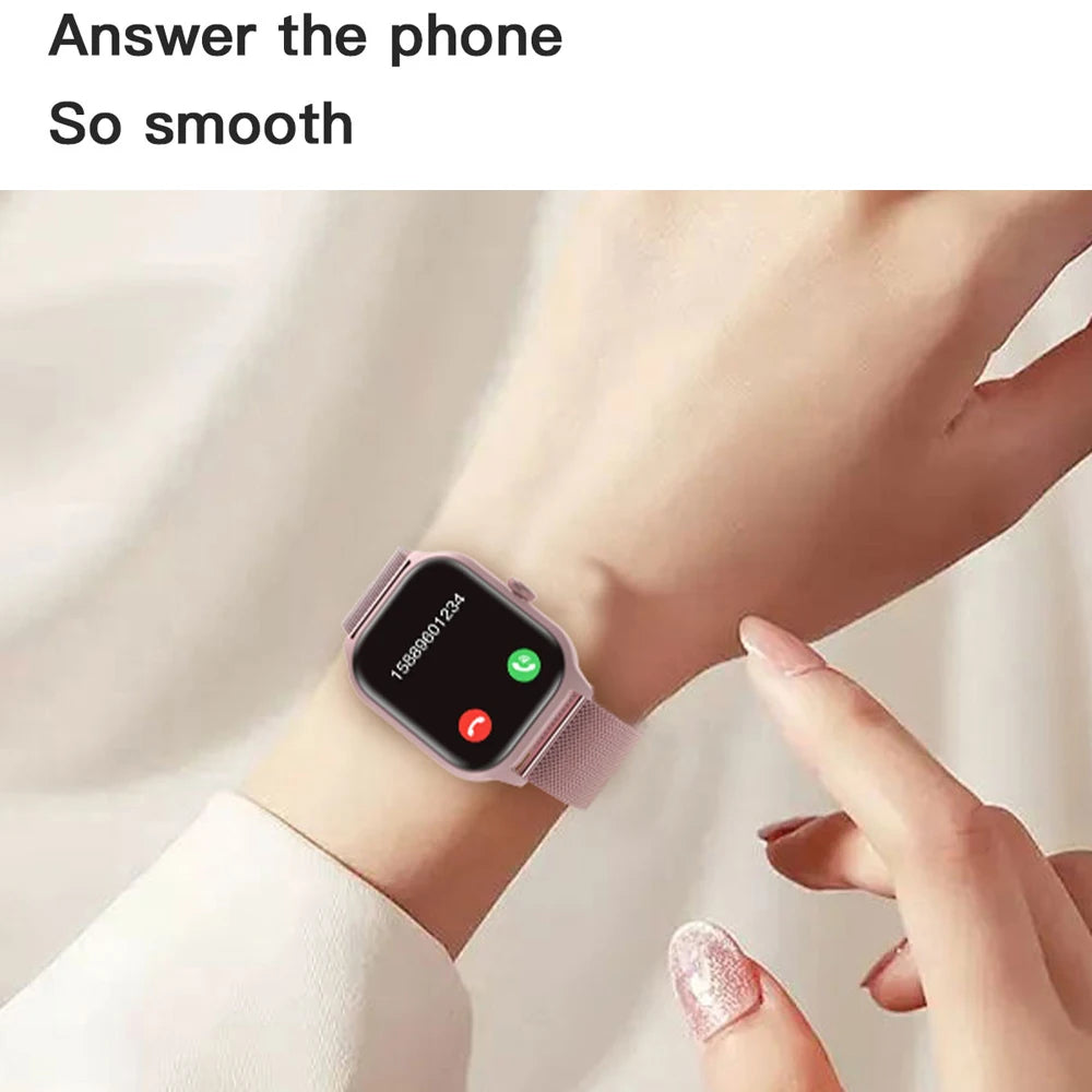 LEMFO LT10 Bluetooth Smartwatch 2024 – Fitness & Call Tracker