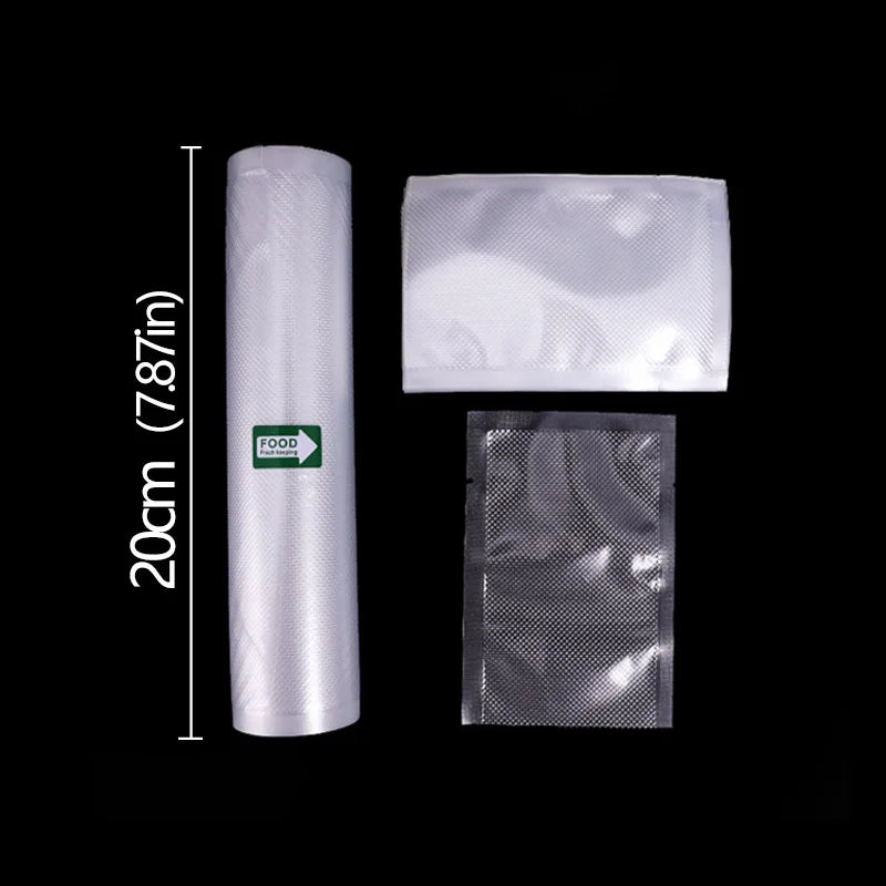 Reusable Vacuum Sealer Roll Bags for Kitchen Food Storage