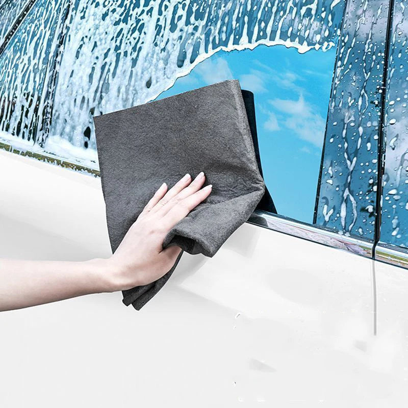 Thicker Magic Microfiber Cleaning Cloth – No-Trace Glass Towel