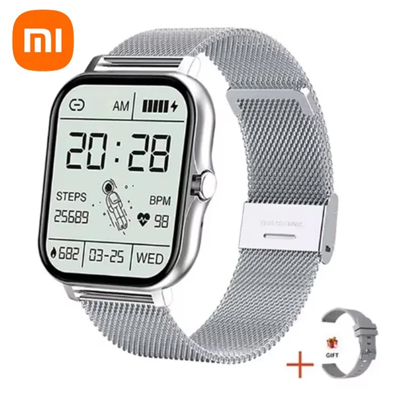 Xiaomi 2025 Sport Smartwatch – Bluetooth Call & Fitness Tracker
