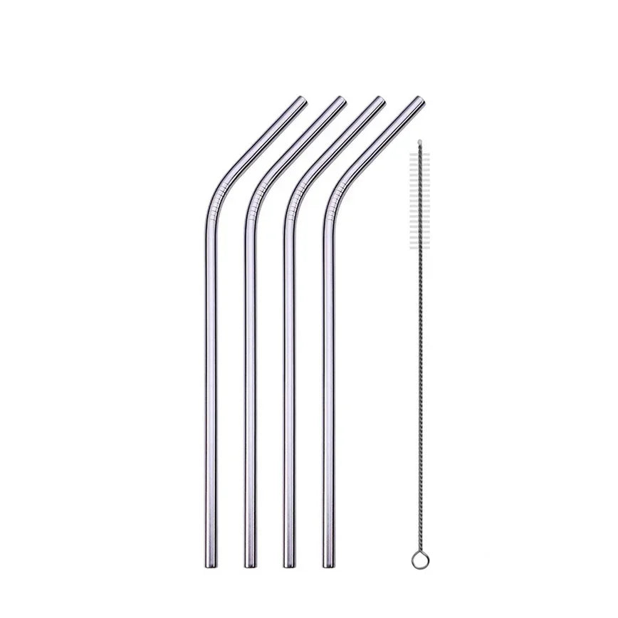 UPORS Reusable Stainless Steel Straws