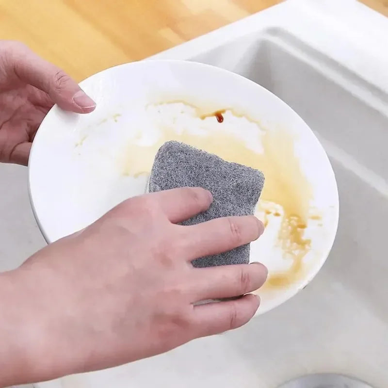 Magic 3-Layer Dishwashing Sponges – Reusable Kitchen Scrub Pads