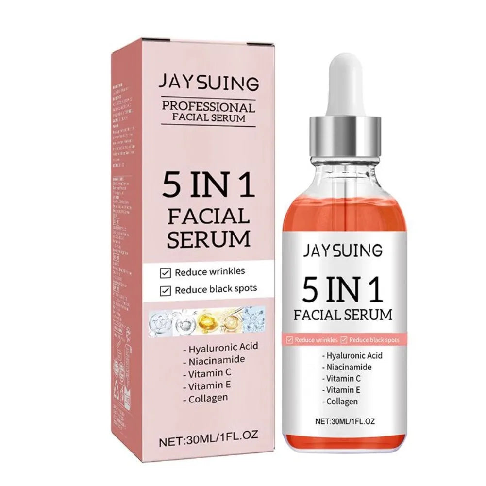 5 In 1 Vitamin C Hyaluronic Acid Face Serum