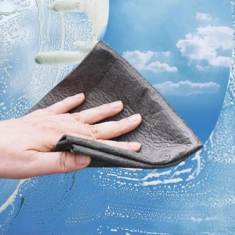 Reusable Microfiber Magic Cleaning Cloths for Home and Car